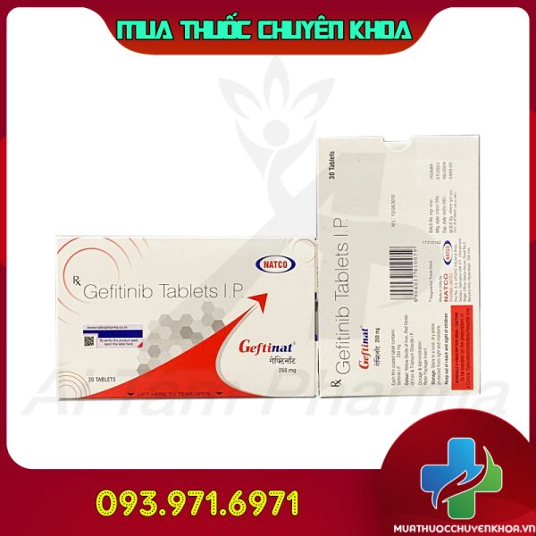 Thuoc Geftinat 250mg Geftinib