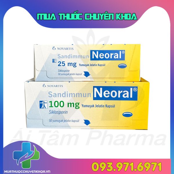 Thuoc Neoral 25mg Cyclosporine