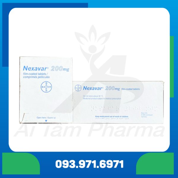 Thuoc Nexavar 200mg Sorafenib
