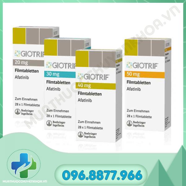 Thuoc GIOTRIF 20 30 40 50