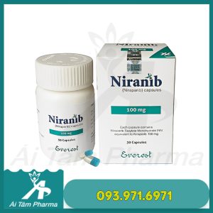 Thuốc Niranib 100mg (Niranib) - Điều Trị Ung Thư