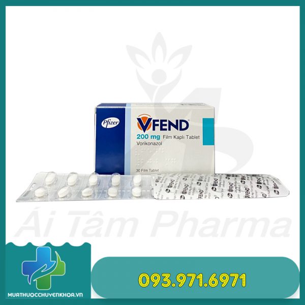 Thuoc Vfend 200mg Tablets