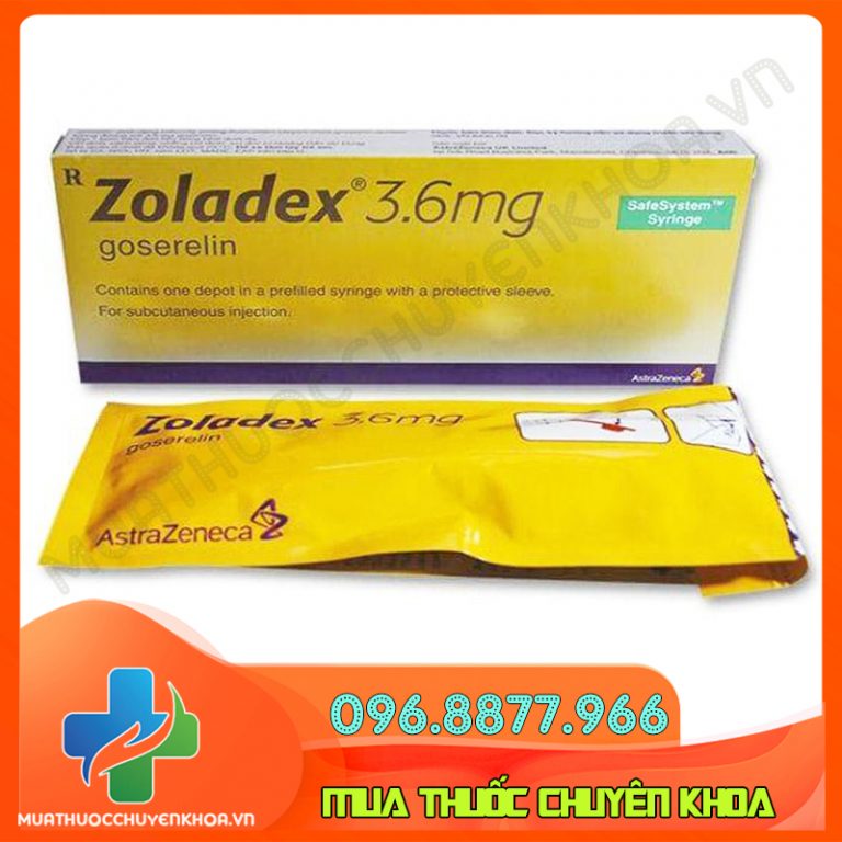 Thuốc Zoladex 3.6mg 10.8mg (Goserelin) Điều Trị Ung Thư