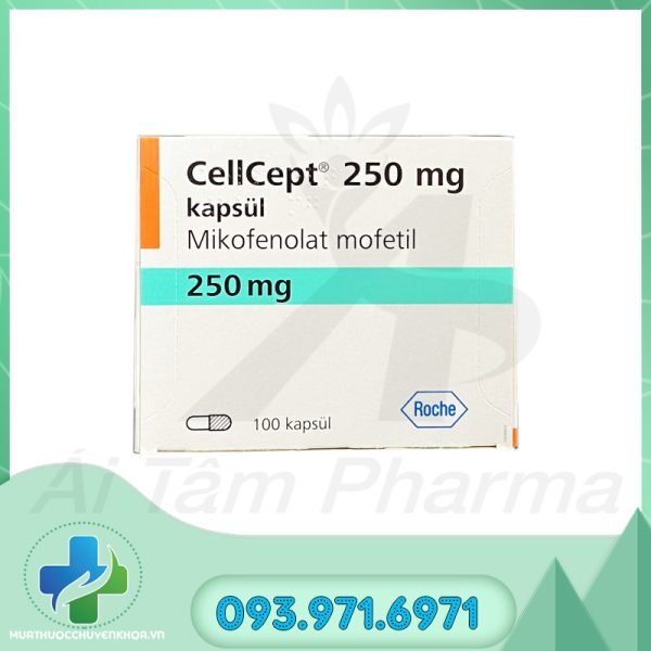Thuoc Cellcept 250mg Mycophenolate Mofetil