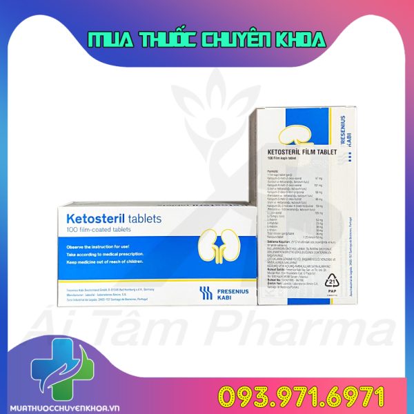 Thuoc Kestoteril 600mg Tablets