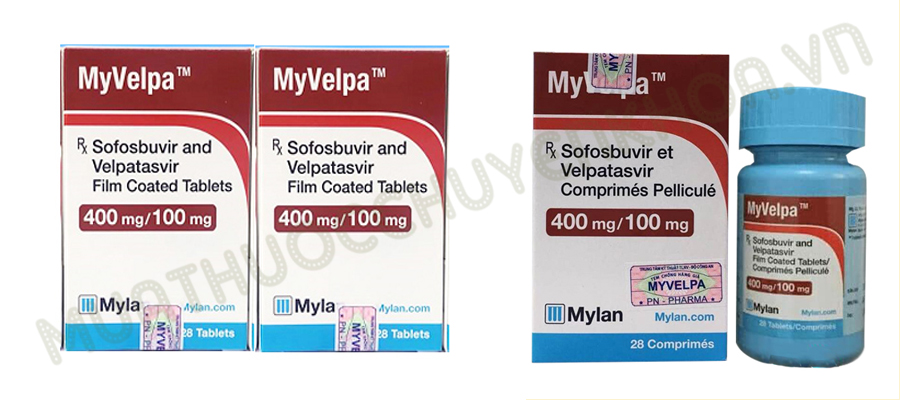 Thông tin thuốc MyVelpa 400mg/100mg