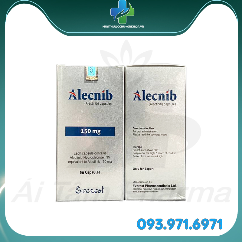 Thuốc Alecnib 150mg (Alectinib) - Điều Trị Ung Thư 2 Thuoc Alecnib 150mg