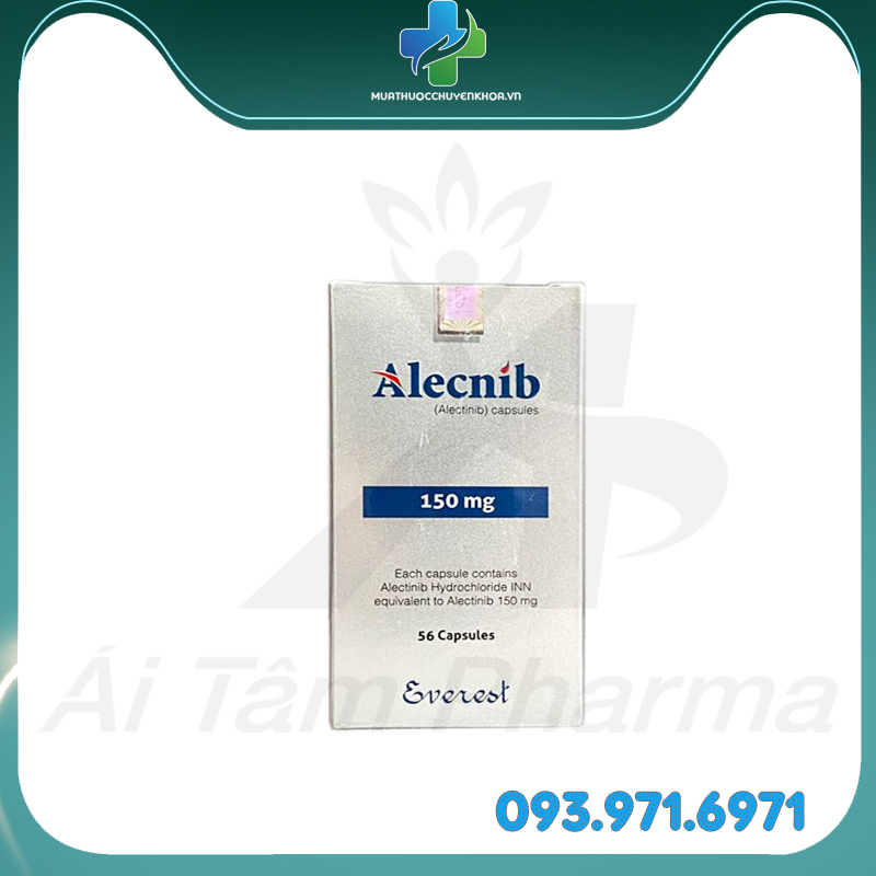 Thuốc Alecnib 150mg (Alectinib) - Điều Trị Ung Thư 4 Thuoc Alecnib 150mg Everest