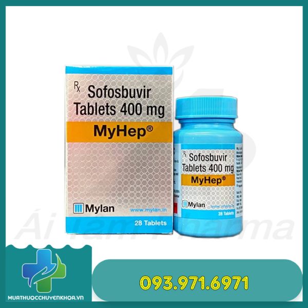 Thuoc MyHep Sofobuvir 400mg