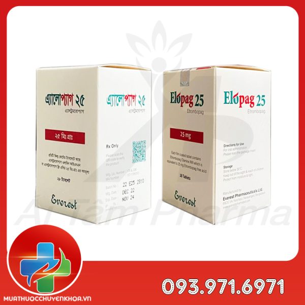 Thuoc Elopag 25mg Eltrombopag