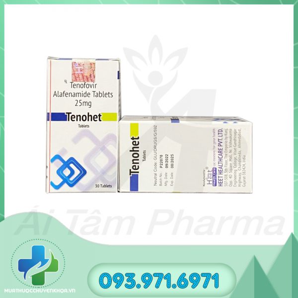 Thuốc Tenohet 25mg Tenofovir Alafenamide