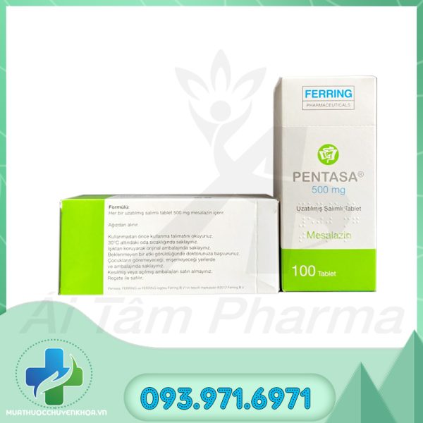 Thuoc Pentasa 500mg Ferring Pharma