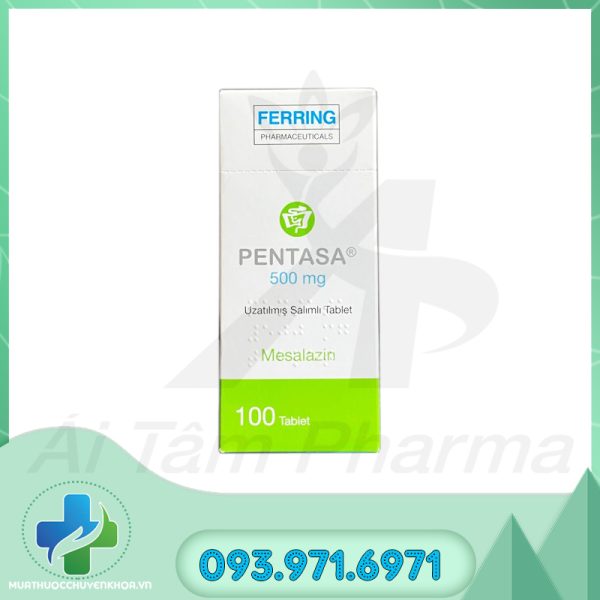 Thuoc Pentasa 500mg Mesalazine
