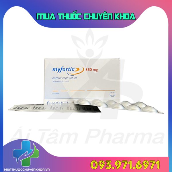 Thuốc Myfortic 360mg Novartis