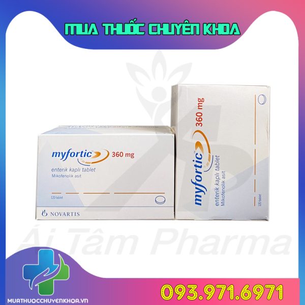 Thuốc Myfortic 360mg Tablet