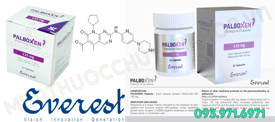 Thuốc PALBOXEN 125mg (Palbociclib)