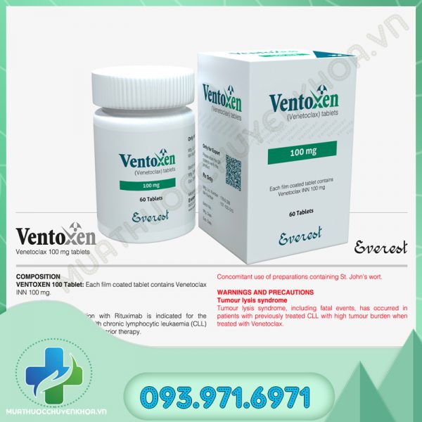 Thuốc Ventoxen 100mg
