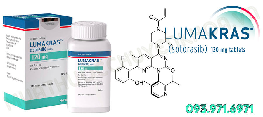 Thuốc LUMAKRAS 120mg (Sotorasib)