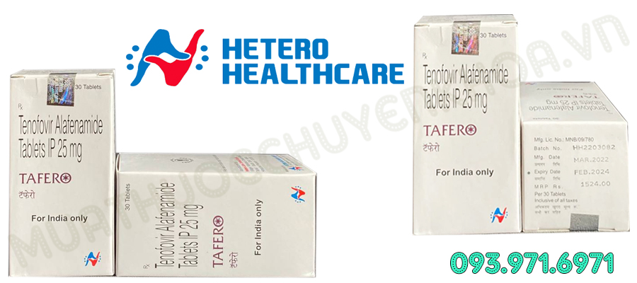 Mua Thuốc TAFERO 25mg