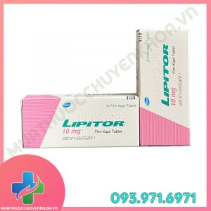 Thuốc LIPITOR 10mg Atorvastatin
