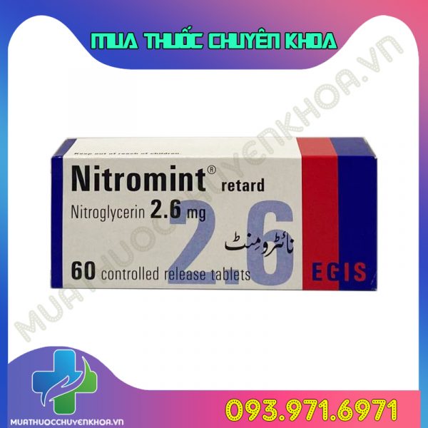 Thuốc Nitromint 2.6mg