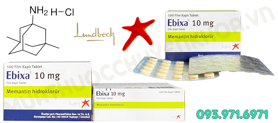 Thuốc Ebixa 10mg (Memantine)