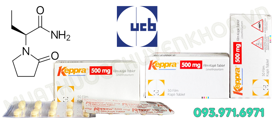 Thuốc Keppra 500mg (Levetiracetam)