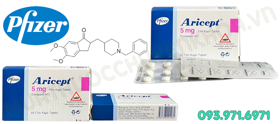 Thuốc Aricept 5mg (Donepezil )