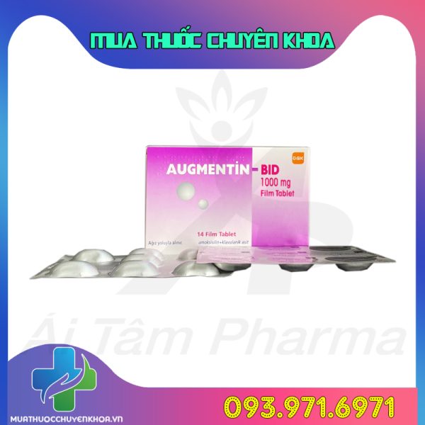 Thuoc AUGMENTIN BID 1000mg