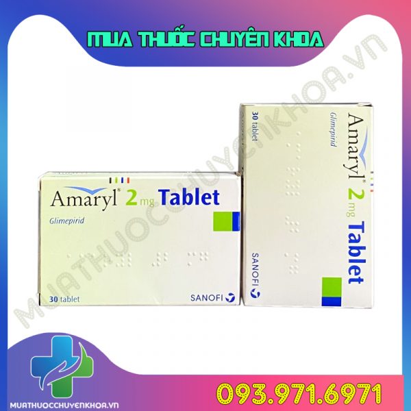 Thuoc Amaryl 2mg Tablet