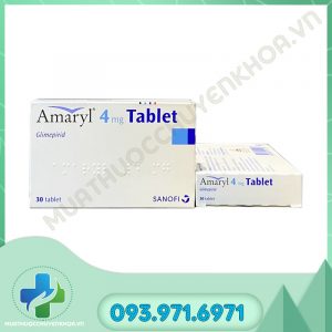 Thuoc Amaryl 4mg Glimepirid