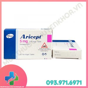 Thuoc Aricept 5mg Donepezil