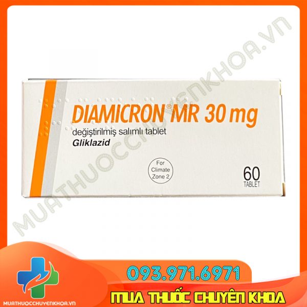 Thuoc DIAMICRON MR 30mg Gliclazide