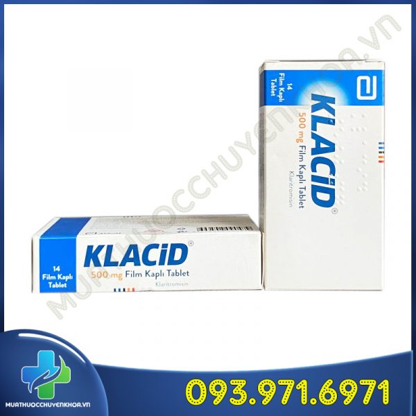 Thuoc KLACID 500mg Clarithromycin