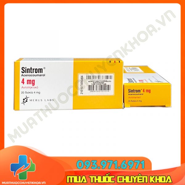 Thuoc Sintrom 4mg Tablet