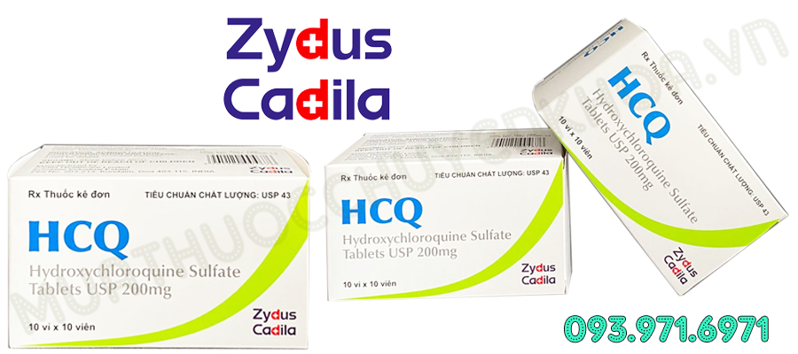 Thuốc HCQ 200mg (Hydroxychloroquine Sulfate)