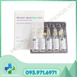 Thuoc Marcaine Spinal Heavy 0.5