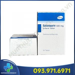 Thuoc Salazopyrine 500mg Tablet