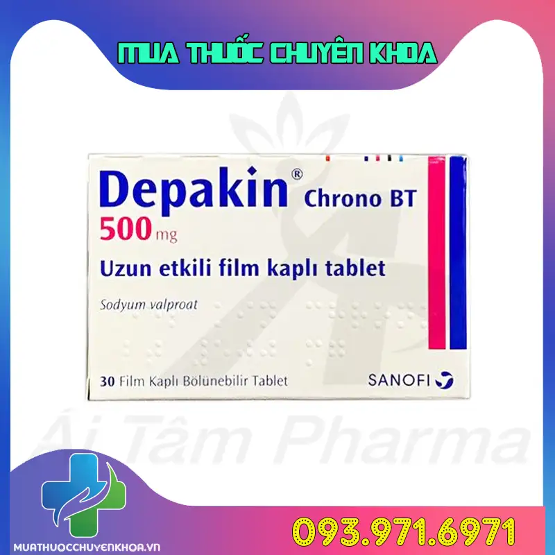 Thuoc Depakin Chrono 500mg