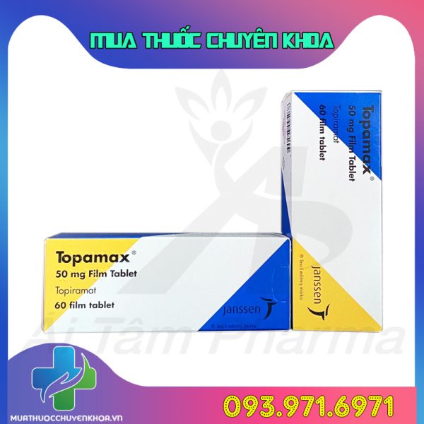 Thuoc Topamax 50mg Film Tablet
