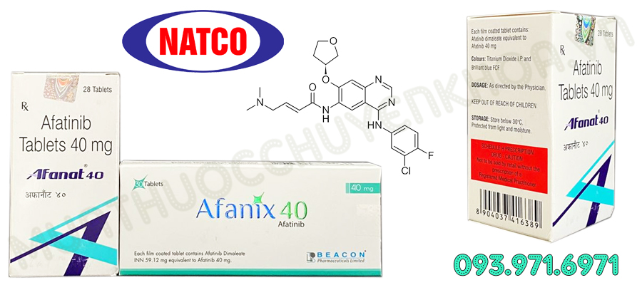 Thuốc Afanat 40mg (Afatinib)