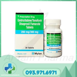 Thuoc EmtricitabineTenofovir Disoproxil Fumarate