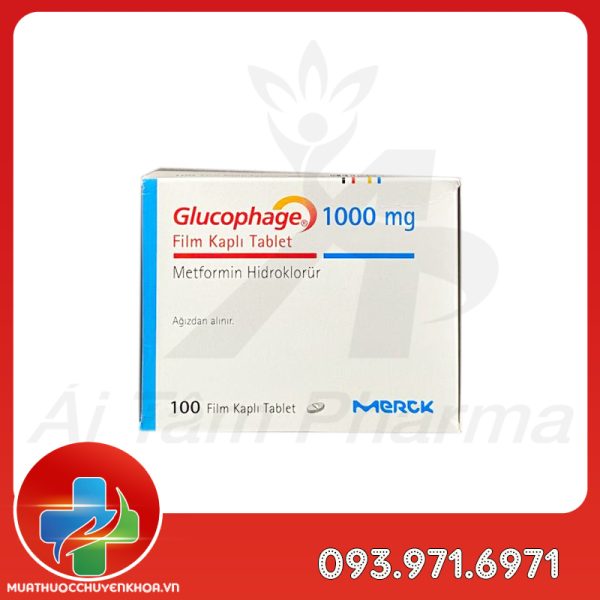 Thuoc Glucophage 1000mg Metformin