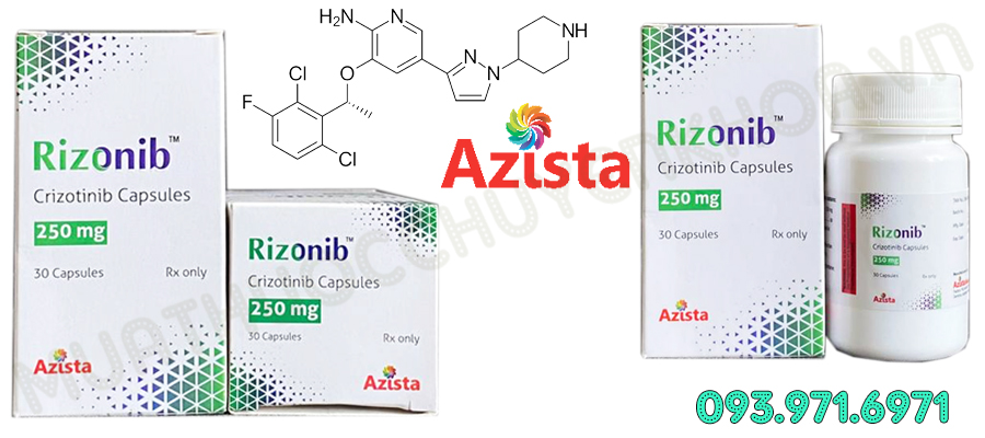 Thuốc Rizonib 250mg (Crizotinib)