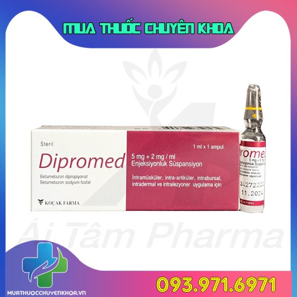 Thuoc Dipromed 5mg2mgml