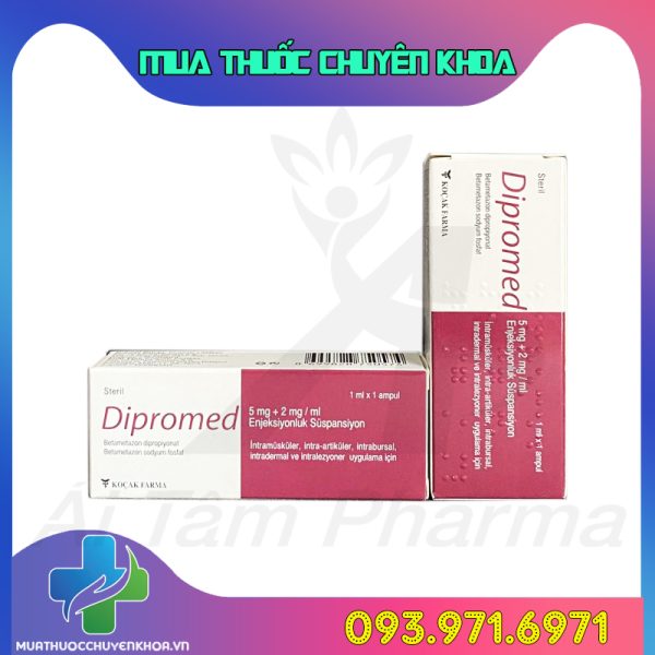 Thuoc Dipromed 5mg2mgml Betamethason