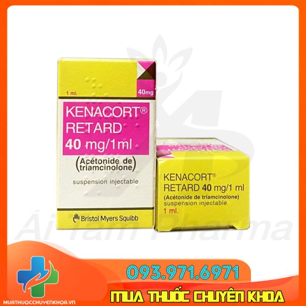 Thuoc KENACORT RETARD 40mg1ml Bristol Myers Squibb