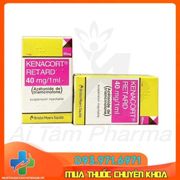 Thuoc KENACORT RETARD 40mg1ml Triamcinolone