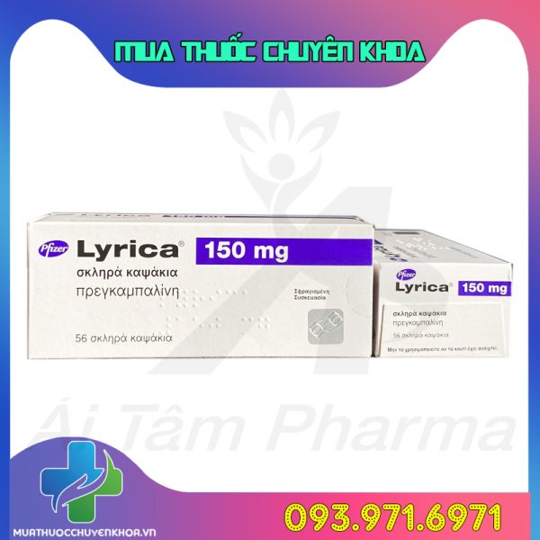 Thuoc LYRICA 150mg Pregabalin