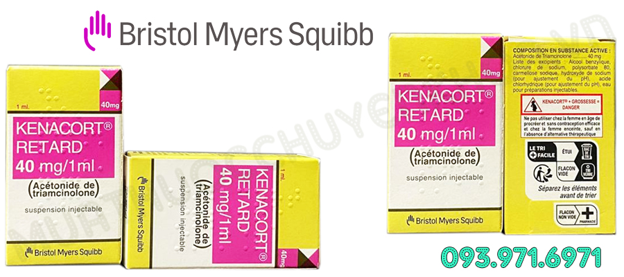 Thuốc KENACORT RETARD 40mg/1ml 